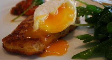 Poached Eggs on Toast - Lamandine.co.uk - L'Amandine Coffee Shop
