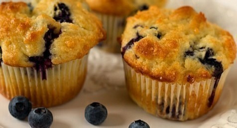 Blueberry Muffins - Lamandine.co.uk - L'Amandine Coffee Shop