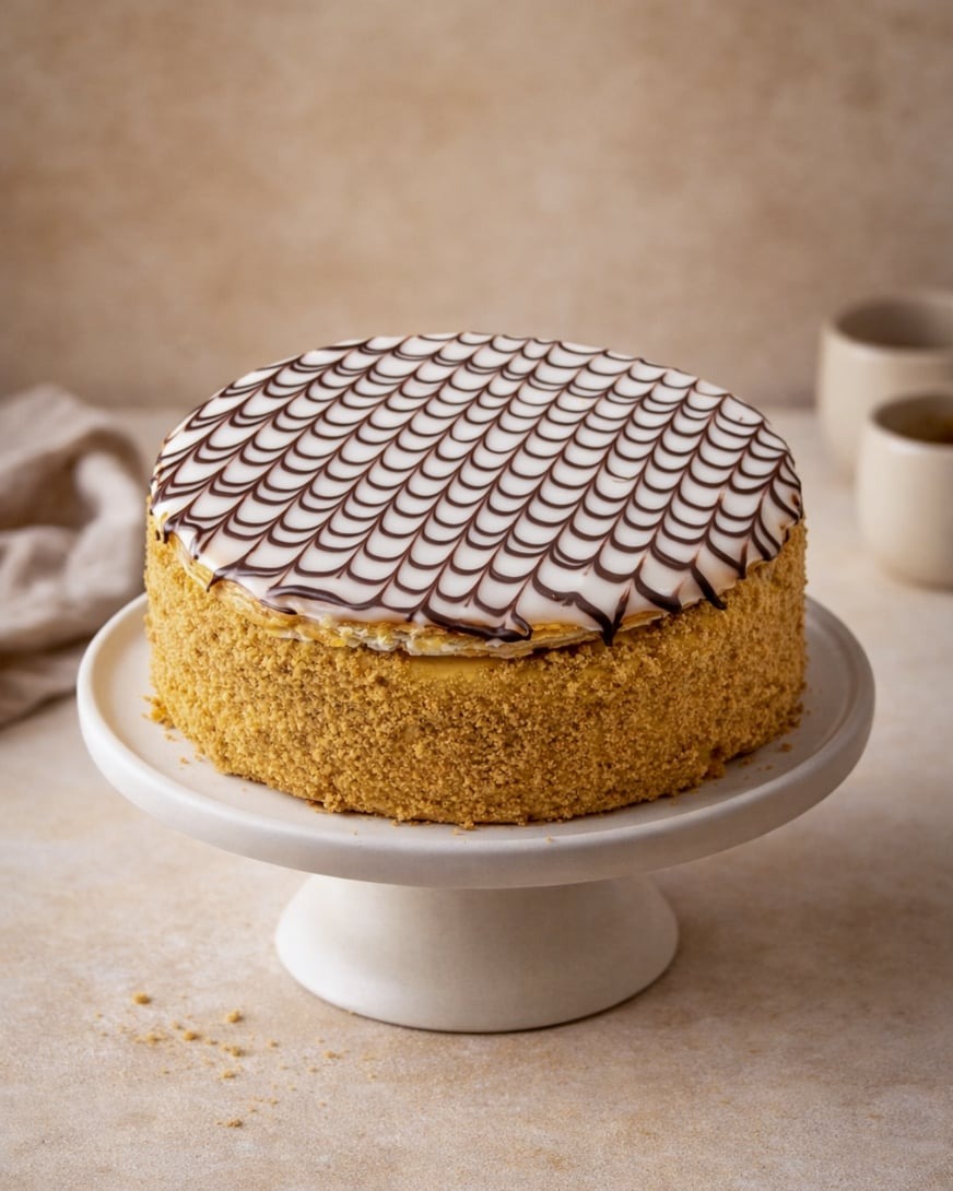 Mille Feuille Gateau - Lamandine.co.uk