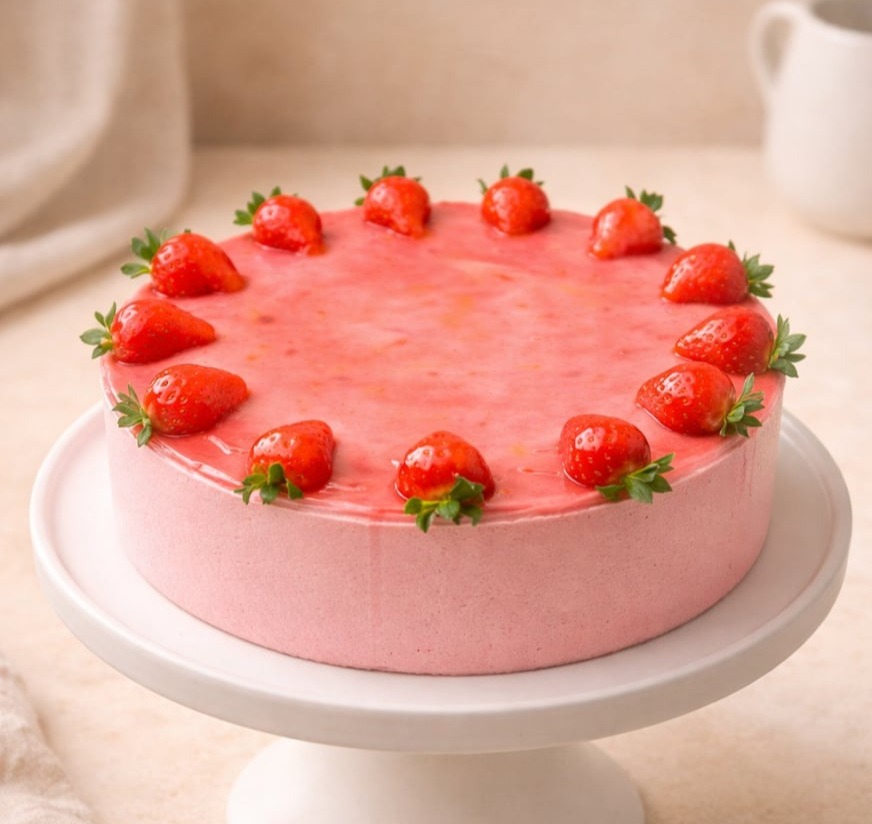 Strawberry Mousse - Lamandine.co.uk
